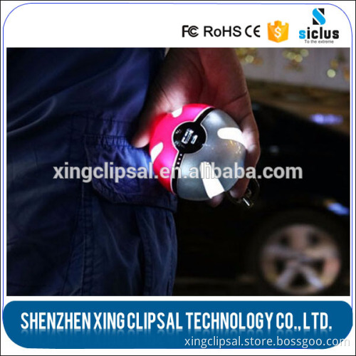 2016 hot selling 10000mAh Portable pokemon go pokeball power bank with led light